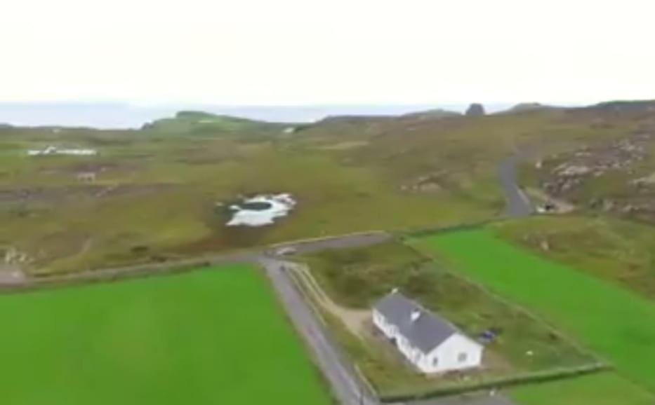 Malin Head Solastobann Arthouse Room 1 En-Suite Exterior photo